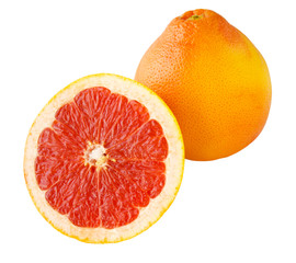 Ripe grapefruits