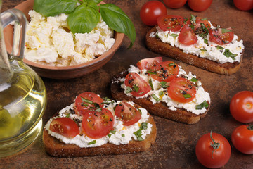 Bruschetta with Ricotta