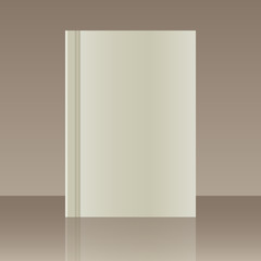Realistic design element. Book