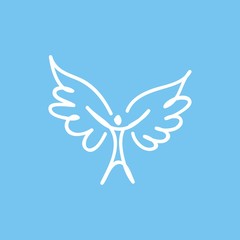 человек с крыльями