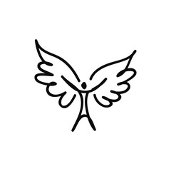 человек с крыльями