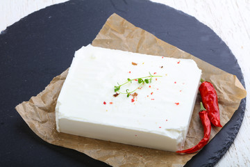 Feta brick cheese