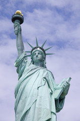 Obraz na płótnie Canvas The Statue of Liberty at New York City