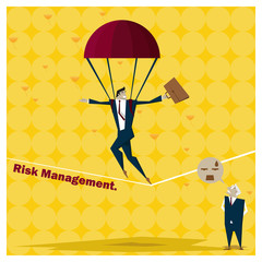 Business Idea series Risk Management concept 1,vector,illustration