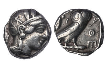 Tetradrachm of Athens, IV century BC