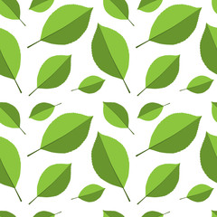 Seamless leaf pattern