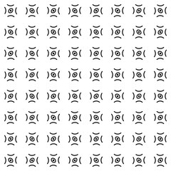 Vector seamless pattern. Modern stylish texture