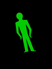 Abstract British Traffic Lights Scene