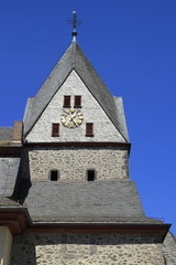 Fototapeta na wymiar Evangelische Stadtkirche Laubach