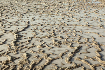 pattern of field in Salt refinery, Saline from Janubio