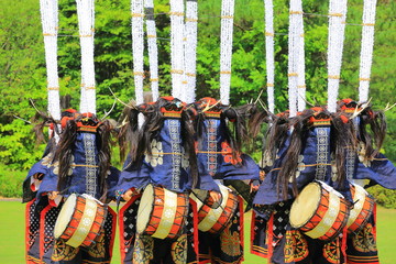 Fototapeta premium 北上みちのく芸能まつり 鹿踊り