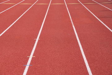 Fototapeta premium running track in sport field