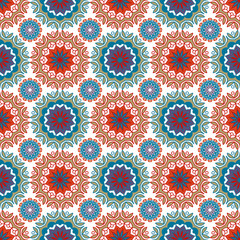 Seamless Pattern. Abstract Ornament