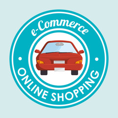online car sale design, vector illustration eps10 graphic 