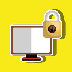 security system design, vector illustration eps10 graphic 