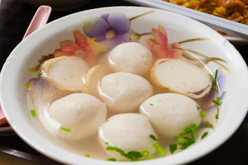 Fish ball Soup Singapore famous tasty unique