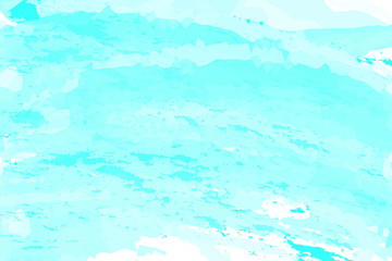 Fototapeta na wymiar Blue gradient abstract watercolor background