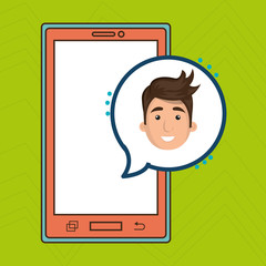 smartphone service design, vector illustration eps10 graphic 