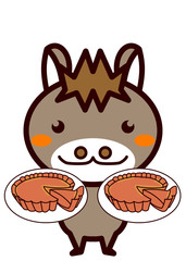 キッシュ・ロレーヌと動物シリーズ