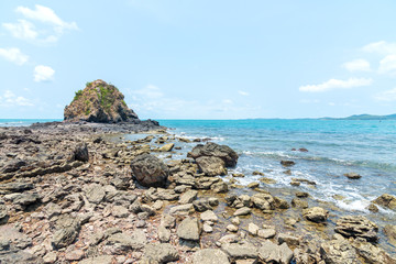 A cave next to Koh Kudi a part of Samet Island, Rayong, Thailand.