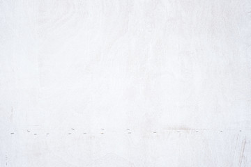 Grunge White plain wood texture background