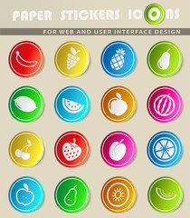 Fruits simply icons