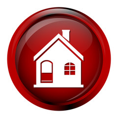 Building icon, home buitding button