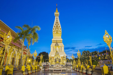 Wat Phrathat Phanom in Nakhon Phanom,Thailand