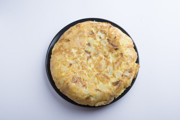 Omelette of potatoes (typical spanish)