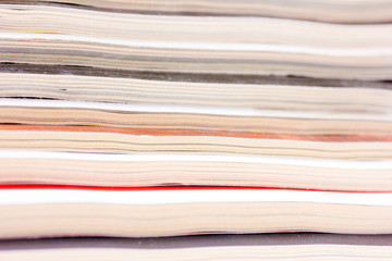 stack of magazines
