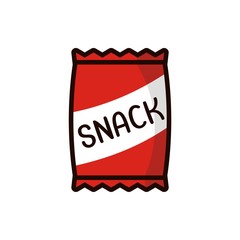 Snack icon vector