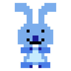 pixel art rabbit