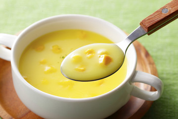 コーンポタージュ　Corn potage
