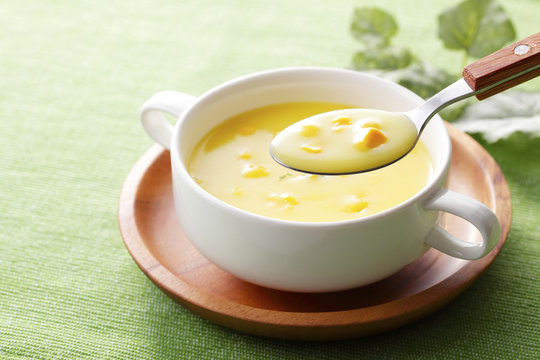 コーンポタージュ　Corn potage