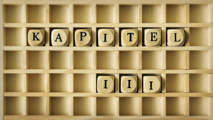 chapter three in german language