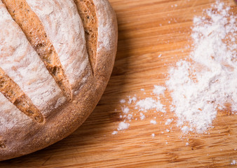 Freshly baked bread