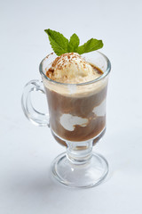 coffee with ice cream