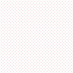 Red Dots White Background Vector Illustration