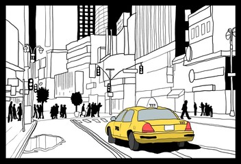 New York yellow cab
