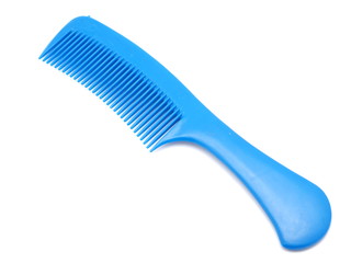 comb for hair on a white background