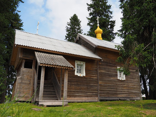 Orthodox church in the village