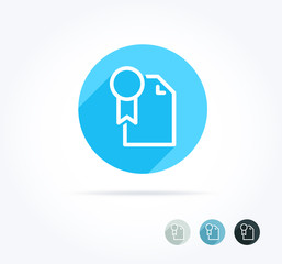 Reward Long Shadow Icon