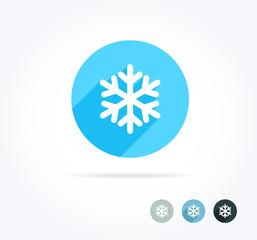 Snow Long Shadow Icon