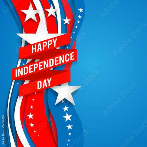 "Patriotic background with stars" Stock image and royalty-free vector