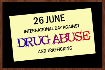 International day against drug abuse