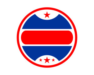 Round National Emblem