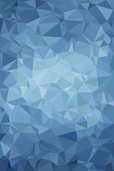 Fototapeta na wymiar blue triangulation, stylish texture abstraction