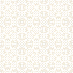 Seamless tile pattern with abstract oval shapes on white background.