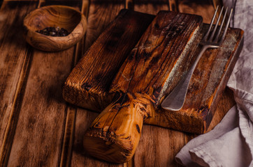 Obraz na płótnie Canvas Vintage cutting chopping board