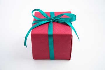 赤いプレゼント箱４